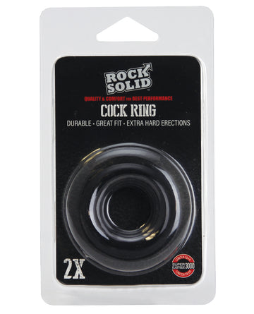 Doc Johnson 3700-62-CD Rock Solid Donut Ring, 2" TPE, Phthalate-Free
