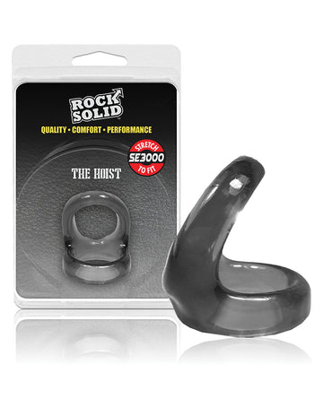 Doc Johnson 3700-61-CD Hoist Smoke Donut Ring, Dual Support, TPE