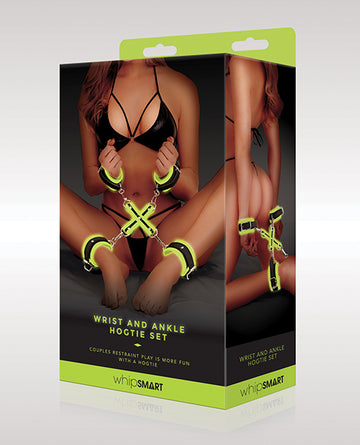 Xgen WS1011 WhipSmart Glow in the Dark Wrist & Ankle Hogtie Set