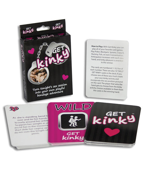 Ball & Chain CG10 Get Kinky Card Game, Paper, 100+ Possibilities
