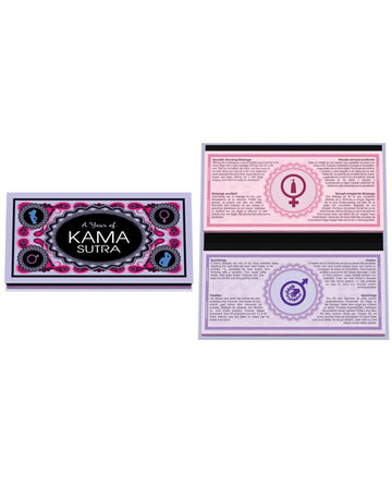 Kheper Games BG.R01 A Year of Kama Sutra Card Game, 52 Cards