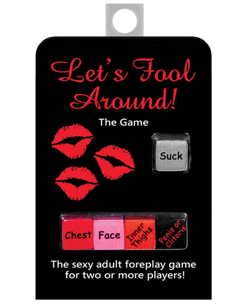 Kheper Games BG.R15 Let's Fool Around Dice Game, Plastic