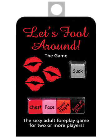Kheper Games BG.R15 Let's Fool Around Dice Game, Plastic