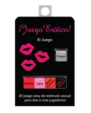 Kheper Games BG.R16 Erotic Dice Game, Spanish Version