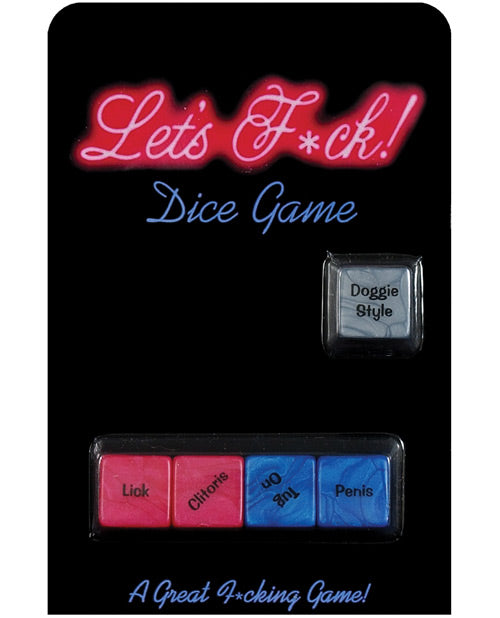 Kheper Games BG.R152 Let's Fuck Dice, Plastic, English