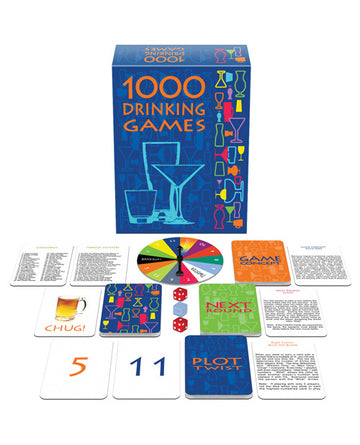 Kheper Games BG.D96 1000 Drinking Games, 2-11 Players