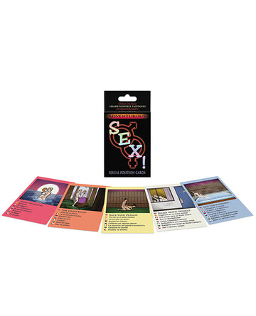 Kheper Games BG. C48 Sex! Card Game, Paper, 50 Cards