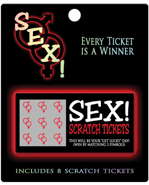 Kheper Games BG.R145 Sex Scratch Tickets, 8 Tickets, Paper