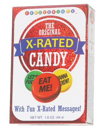 Little Genie and Candyprints 229-6EA X-Rated Candy, 1.6 oz Box