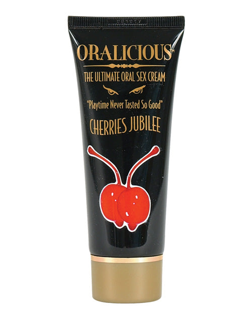 Hott products HP-2152 Oralicious Cherry Flavor Sex Cream, 2 oz