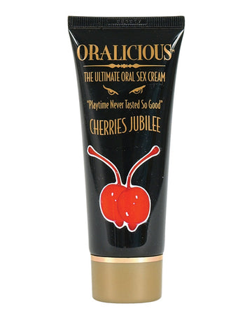 Hott products HP-2152 Oralicious Cherry Flavor Sex Cream, 2 oz