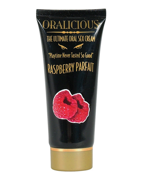 Hott Products HP-2153 Oralicious Raspberry Sex Cream, 2 oz