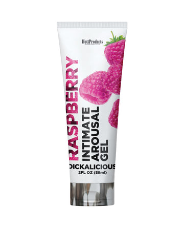 Hott Products HP-2028 Dickalicious Penis Arousal Gel, Raspberry, 2 oz