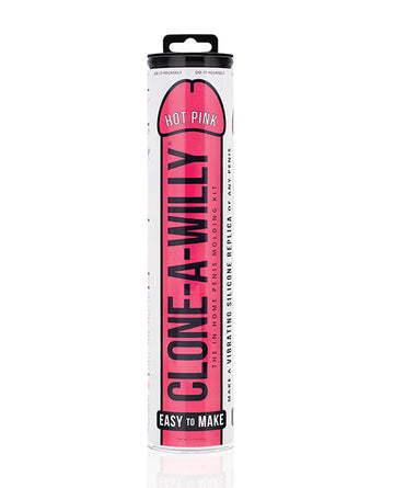 Clone-A-Willy 80205 Vibrating Replica Kit, Hot Pink