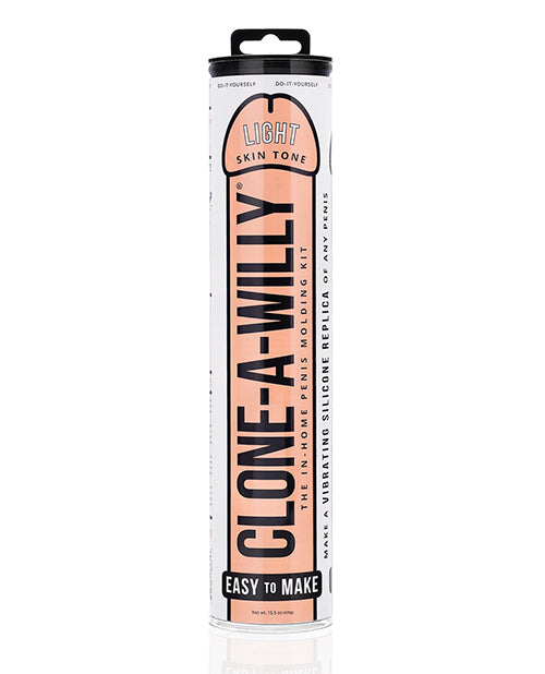 Clone-A-Willy 8531 Vibrating Dildo Kit, Light Skin Tone