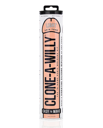 Clone-A-Willy 8531 Vibrating Dildo Kit, Light Skin Tone