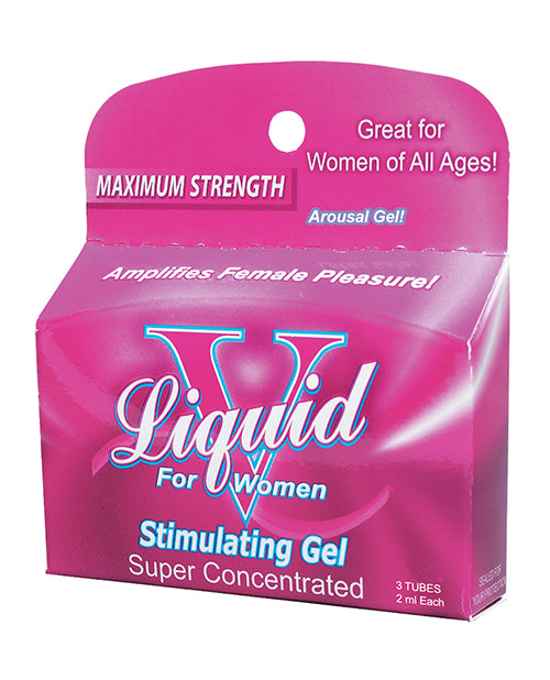 Body Action Products LVB Liquid V Female Stimulant, Max Strength, 3-Pack