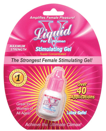 Body Action Products Liquid V Female Stimulant Gel, 10ml - Max Strength
