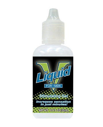 Body Action Products Liquid V for Men Stimulating Gel, 1 oz