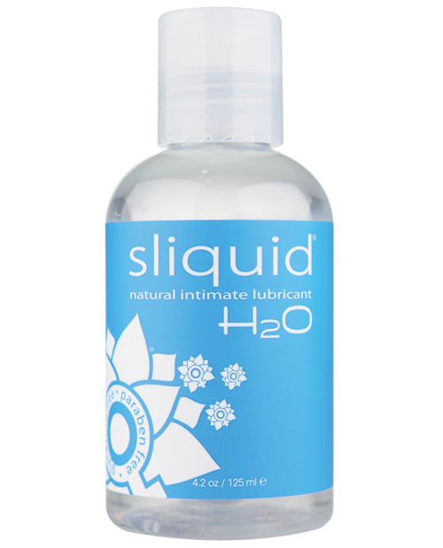 Sliquid 1 H2O Intimate Lube, Glycerine/Paraben-Free, Water-Based, 4.2 oz