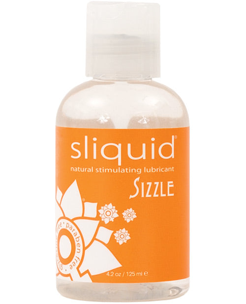 Sliquid 8 Sizzle Warming Lube, Glycerine & Paraben Free, 4.2 oz