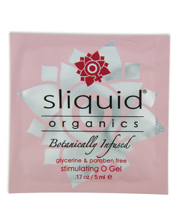 Sliquid 245 Sliquid Organics Stimulating O Gel, .17 oz Pillow