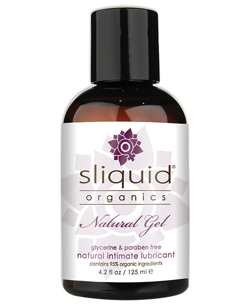 Sliquid 82 Organics Natural Lubricating Gel - 4.2 oz - Glycerine & Paraben Free