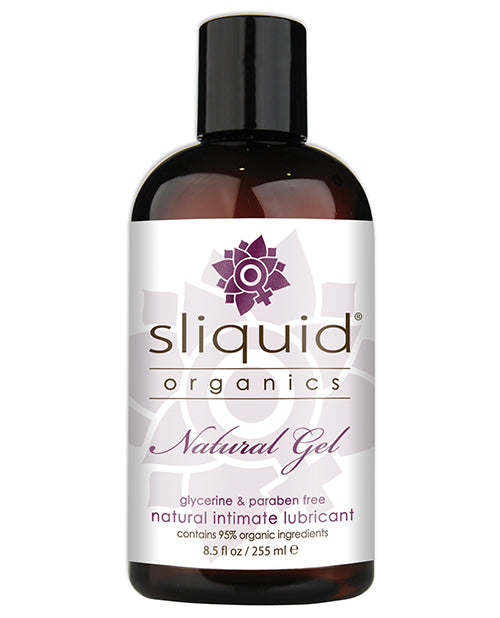 Sliquid 86 Organics Natural Lubricating Gel, 8.5 oz, Glycerine & Paraben-Free
