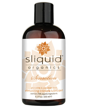 Sliquid 47 Organics Sensation Lubricant, 8.5 oz