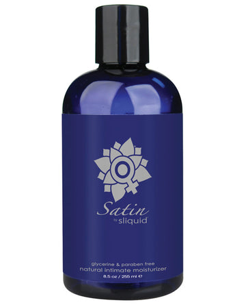 Sliquid 59 Natural Satin Lubricant, 8.5 oz, Aloe & Carrageenan Based