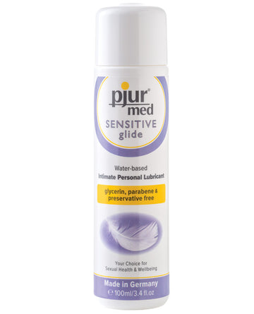 Pjur PSE04041 Med Sensitive Glide Water Based Personal Lubricant, 100ml
