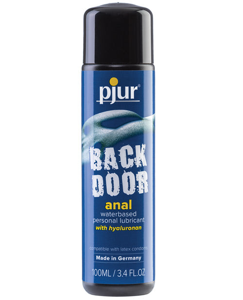 Pjur PBC03004 Back Door Anal Lube, 100ml, Water-Based, Hyaluronan