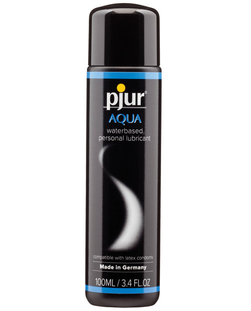 Pjur WEF60041 Aqua Personal Water Based Personal Lubricant, 100ml Bottle