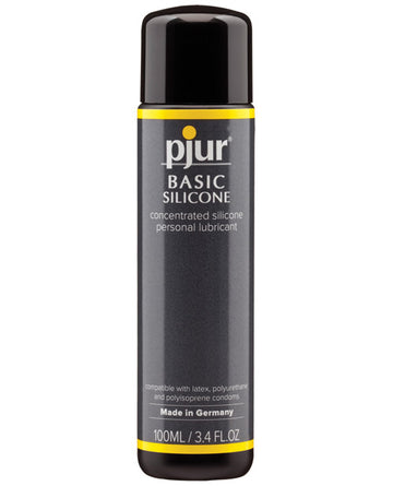 Pjur PBS71041 Basic Silicone Lubricant, 100ml, Hypoallergenic