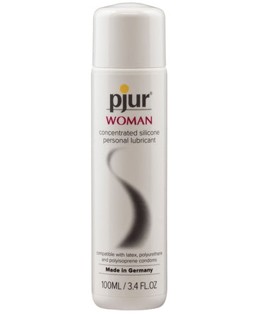 Pjur SWF19041 Woman Silicone Personal Lubricant, 100ml, Hypoallergenic