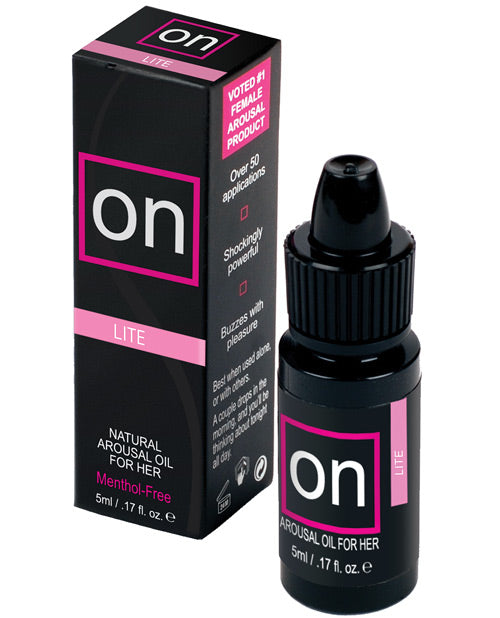 Sensuva ON_VL177 Natural Arousal Oil For Her - Lite, 5 ml