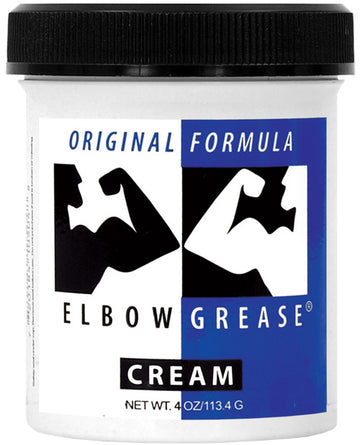 Elbow Grease BC-ECR04 Original Cream, 4 oz Jar, Mineral Oil Based