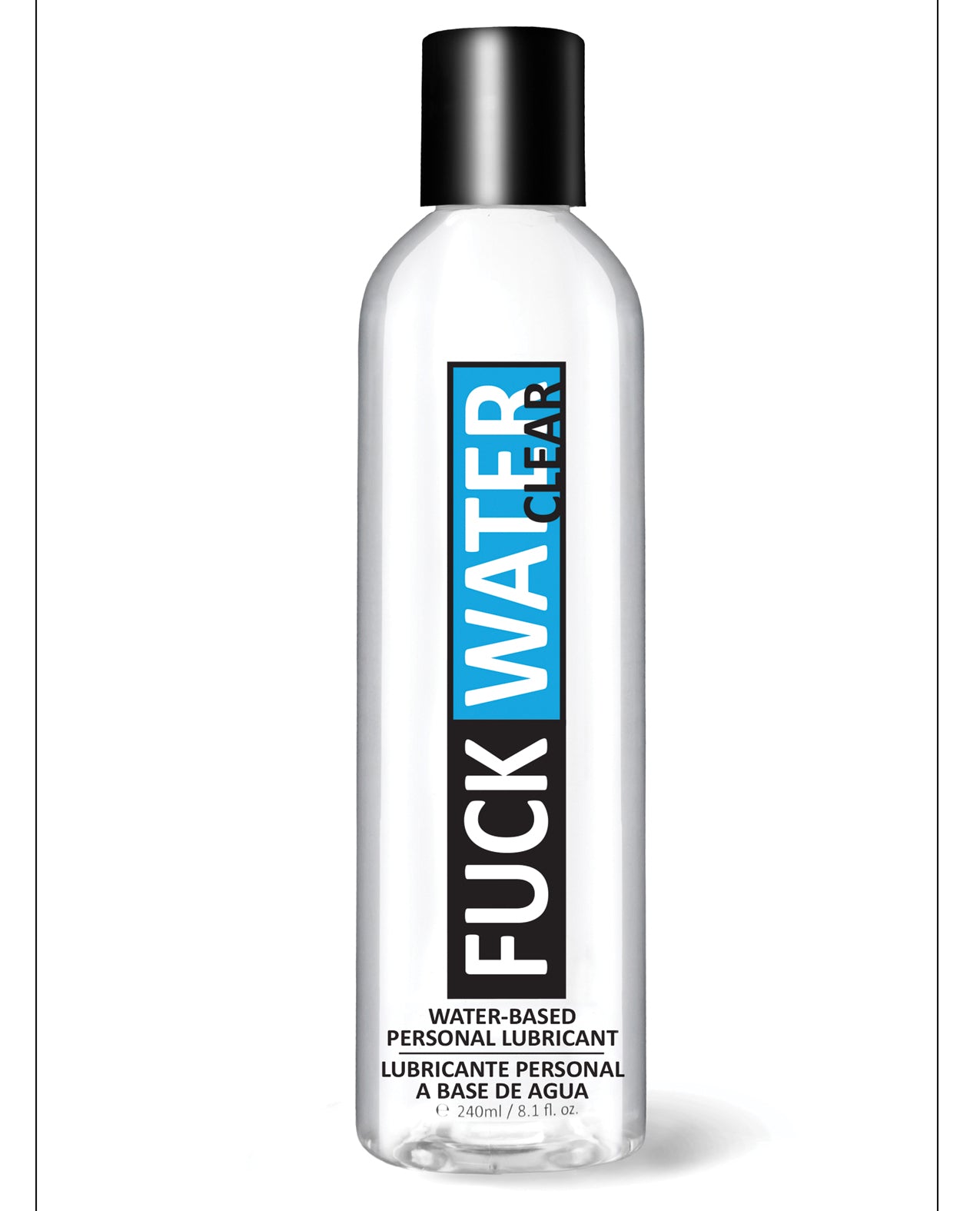 Picture Brite FWC8 Fuck Water Clear H2O, 8 oz Water-Based Lubricant