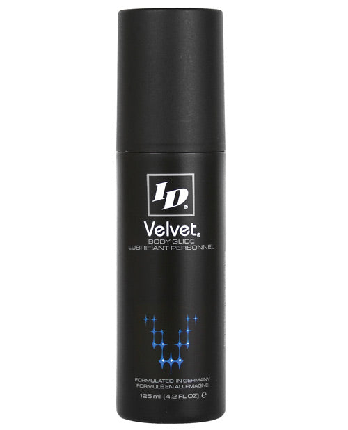 ID Velvet Silicone Lubricant, 125ml – Long-Lasting, Skin-Conditioning Formula