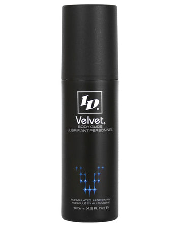 ID Velvet Silicone Lubricant, 125ml – Long-Lasting, Skin-Conditioning Formula