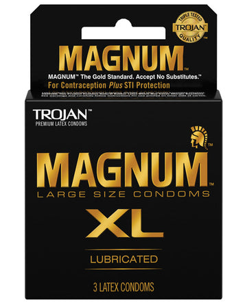 Paradise Marketing 02015 Trojan Magnum XL Condoms, 30% Larger