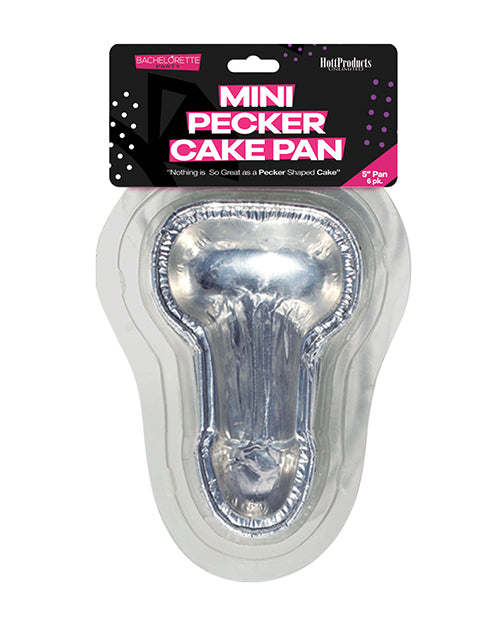 Hott Products HP-2245 Bachelorette Peter Party Cake Pan, Pack of 6, 5"