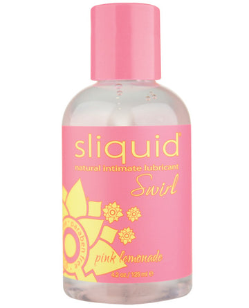 Sliquid 16 Naturals Swirl Lubricant, 4.2 oz Pink Lemonade