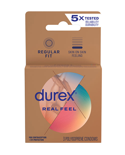 Paradise Marketing 89455 Durex Avanti Real Feel Condoms, 3-Pack