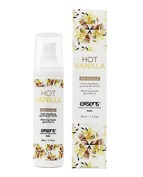 Exsens HMC003.10 Hot Vanilla Warming Massage Oil for Intimate Pleasure