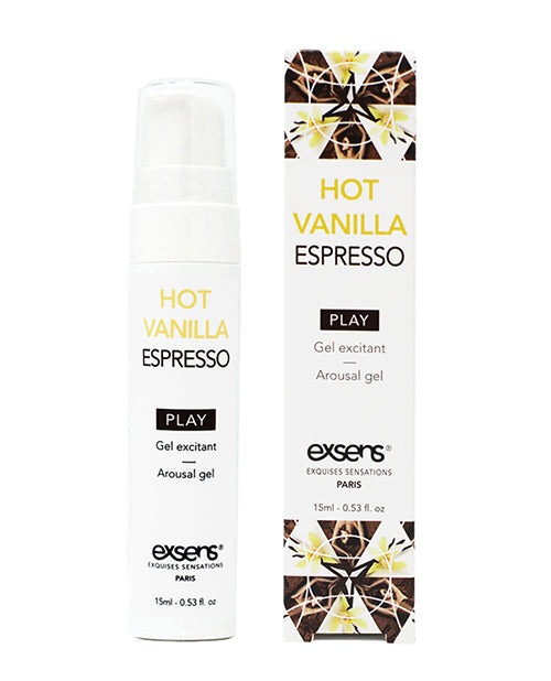 Exsens GEC001.18 Arousal Gel, Hot Vanilla Espresso, 15 ml Cooling