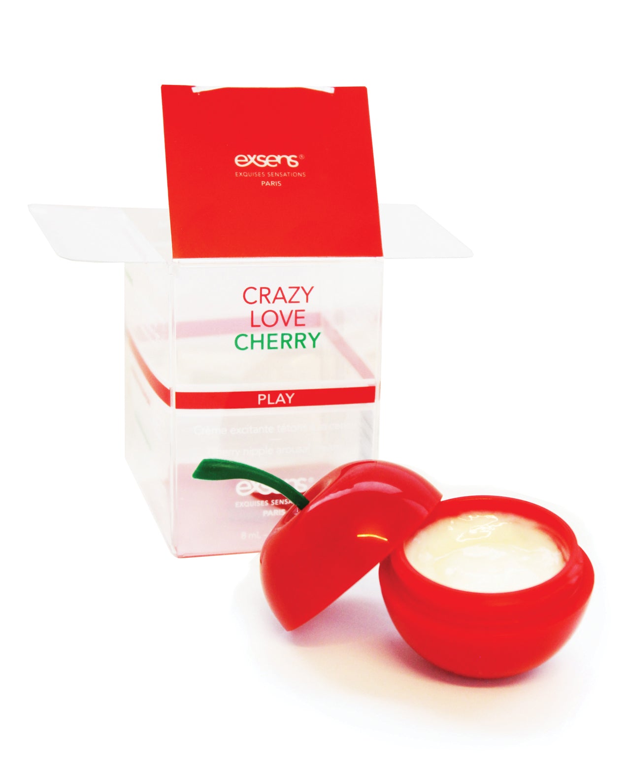 Exsens D612 Crazy Love Cherry Nipple Cream, 8ml, Vegan