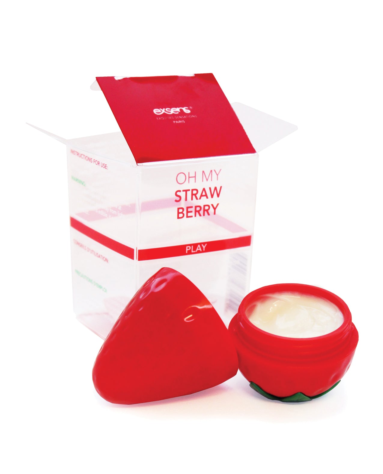 Exsens D613 Oh My Strawberry Nipple Cream, 8ml, Strawberry