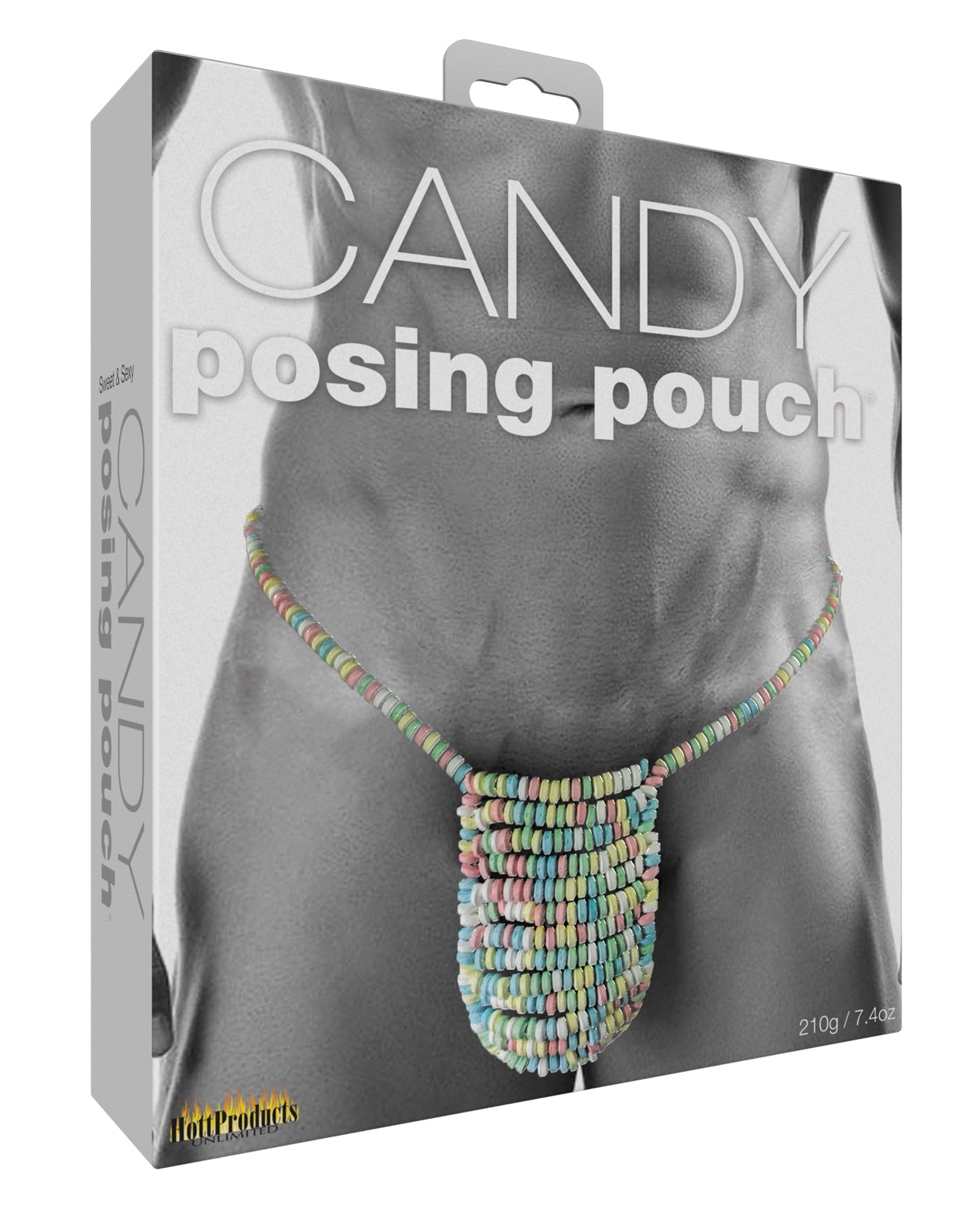 Hott Products SF-FD123 Edible Candy Posing Pouch, One Size Fits Most