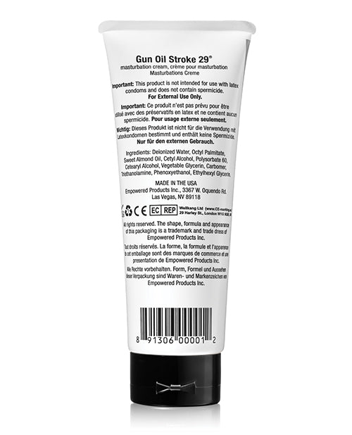Empowered Products Stroke 29 Masturbation Cream, 3.3 oz Tube